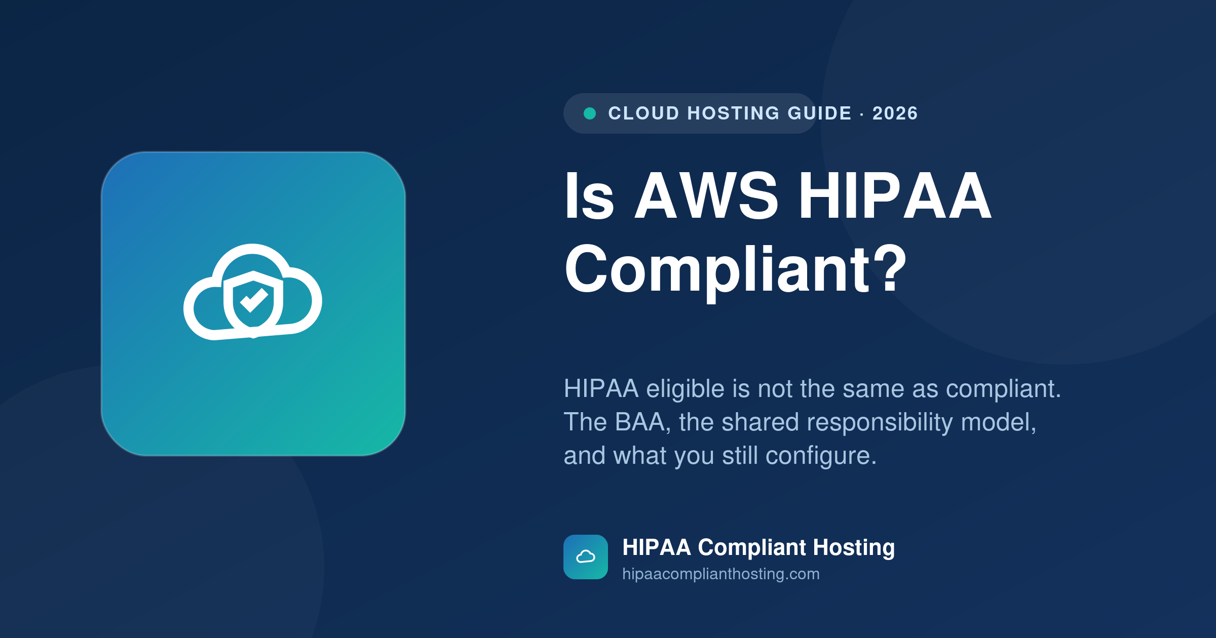 Is AWS HIPAA Compliant