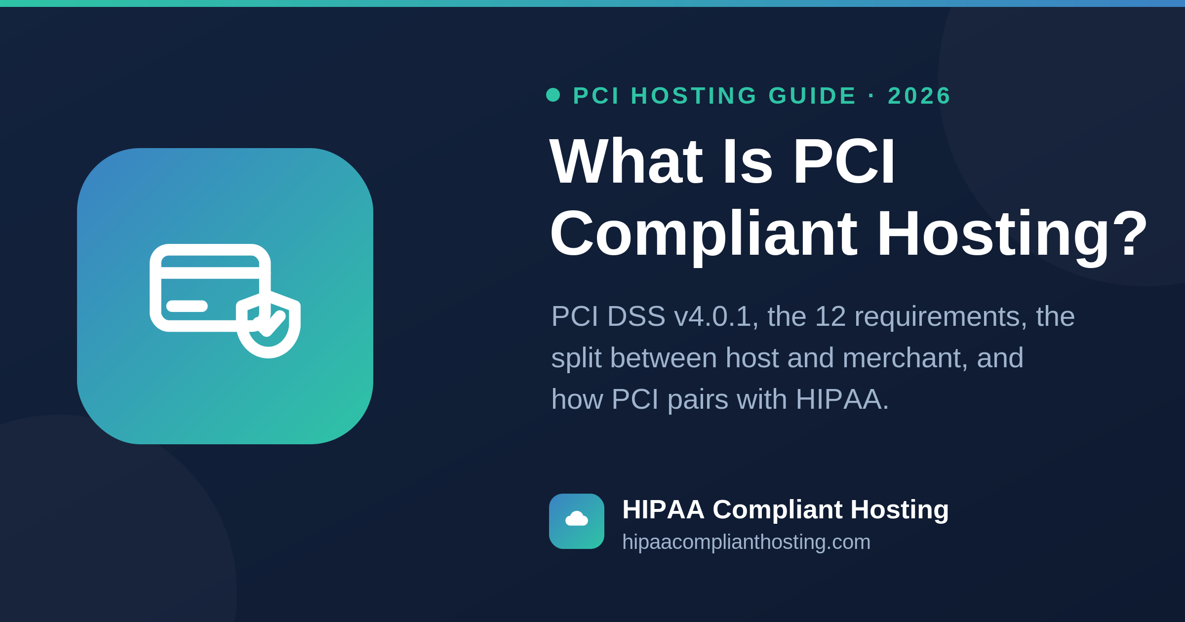 What is PCI Compliant Hosting?