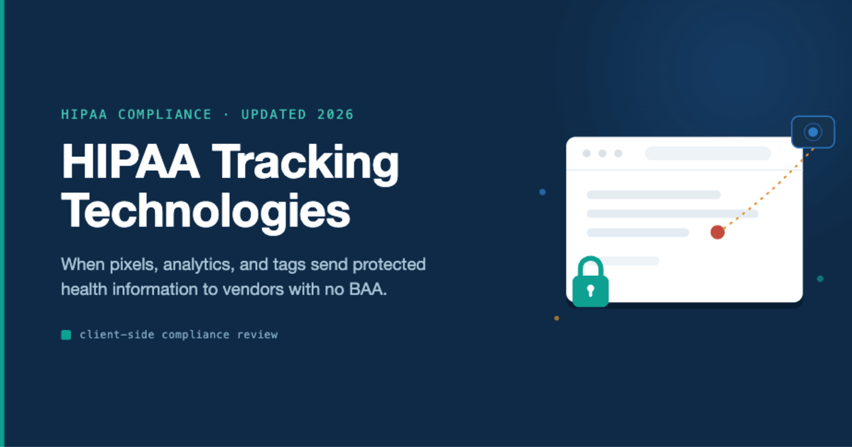 HIPAA Tracking