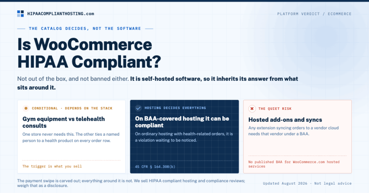 HIPAA WooCommerce